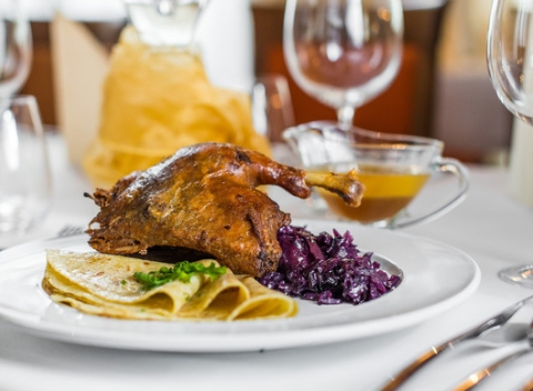 Gurmánske kačacie hody v hoteli Hradná Brána **** priamo pod hradom Devín.