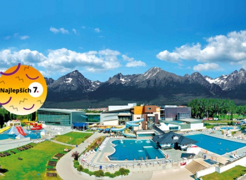 Celý deň v Aquaparku AquaCity Poprad alebo v najväčšom dvojpodlažnom wellness centre na Slovensku.
