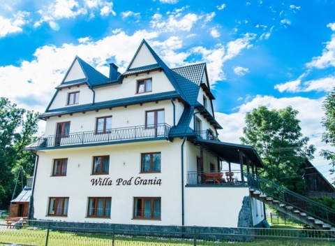 Pohodlné ubytovanie v poľských Tatrách, blízko zjazdoviek a aquaparku vo Willa pod Granią.