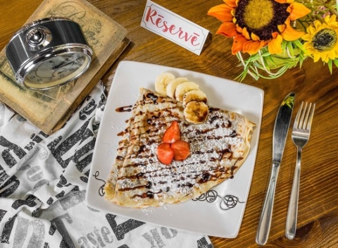 Veľká sladká alebo slaná francúzska palacinka - aj bezlepkové či vegánske.