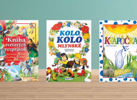 Hravé a farebné detské knižky, vďaka ktorým drobci spoznajú svet okolo nás.