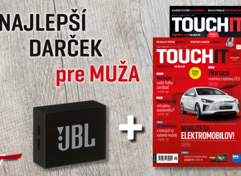 Ročné predplatné časopisu TOUCHIT + reproduktor alebo slúchadlá ako darček.