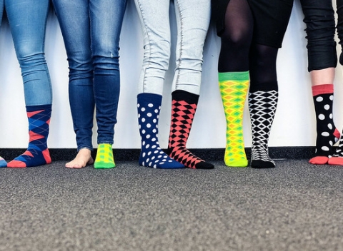 Ponožky Familia Organica - hravé, farebné, rodinné a certifikovane organické!