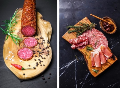 Darčekové sety z luxusne pôsobiaceho olivového dreva pre všetkých gurmánov.