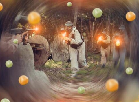 PAINTBALL alebo AIRSOFT vrátane výstroja, rozhodcu a nápoja v Rajeckej Lesnej (30 km od Žiliny).