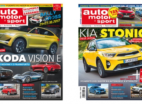 Výhodné predplatné na 12 alebo 6 časopisov ''auto motor a šport'' pre milovníkov automobilov.