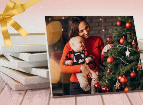 Najkrajšie príbehy píše život sám. Vaša fotografia vytlačená na veľkom plátne.