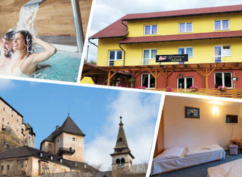 Penzión Adak v Malej Fatre s dieťaťom do 10 rokov zdarma a zľavou do aquaparku (zima - leto 2023).