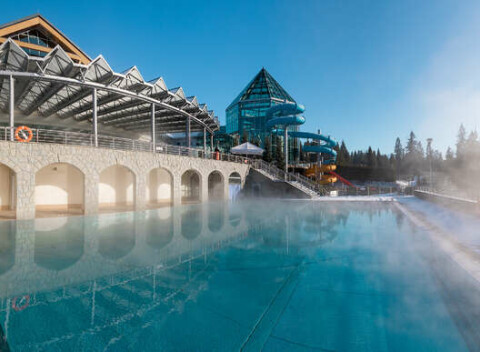 PRVÝKRÁT U NÁS: Vstup do poľského aquaparku TERMY BUKOVINA s horúcou vodou plnou minerálov.