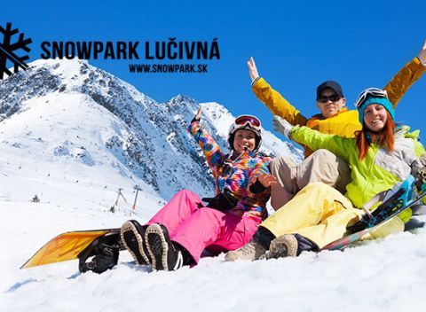 Celý deň na svahu so skipassom v Snowpark Lučivná s možnosťou večerného lyžovania.