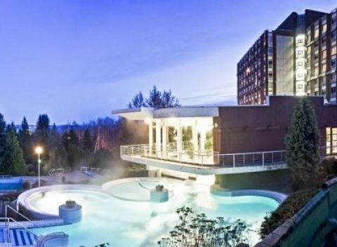 Hévíz v hoteli Danubius Health Spa Resort Aqua **** s all inclusive a wellness.