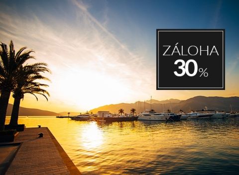 Užite si dovolenku plnú hrejivých slnečných lúčov v neobjavenej Čiernej Hore v Hoteli Galeb 2.