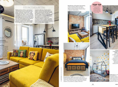 Ročné predplatné štýlového časopisu o bývaní Môj dom - 11x časopis k vám domov