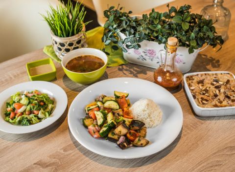 Exotické 3-chodové menu v prvej egyptskej reštaurácii v centre Bratislavy.