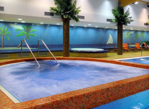 Komfort 4* hotela STEP v Prahe so vstupom do Vodného raja a Saunového sveta.