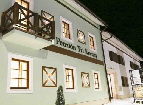 Pobyt v penzióne Tri Koruny v centre jedného z najmenších miest Slovenska v nádherných Pieninách.