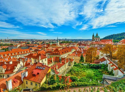 Praha v znamení romantiky a pamiatok v hoteli neďaleko Vyšehradu i centra mesta.
