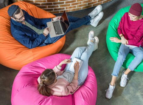 Štýl a pohodlie v jednom! Sedacie vaky nemeckej značky BulliBag - až 14 farieb na výber.