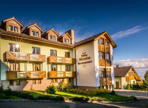 Načerpajte nové sily vo wellness hoteli Villa Siesta v centre Vysokých Tatier.