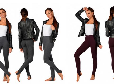 Legíny upnuté cez priehlavok, ktoré sa krásne prispôsobia postave - až 16 farieb a až 6 veľkostí.