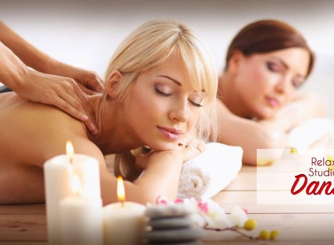 Romantický TIP pre páry: Športová DUO masáž v salóne Danillo pre dvoch.