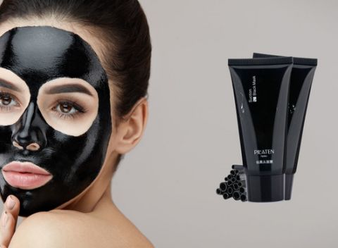 Jedinečná kórejská pleťová maska ​​s obsahom aktívneho bambusového uhlia Pilaten.