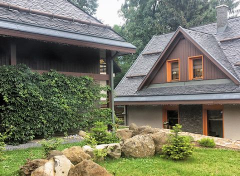 Oddych v tichej prírode v srdci Slovenska z pohodlia luxusného dovolenkového domu Tiesňava.