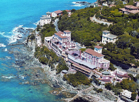 Pobyt s výhľadom na more v hoteli Baia Del Sorriso v talianskom meste Castiglioncello neďaleko Florencie