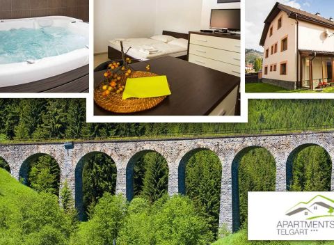 Jarný pobyt pre celú rodinu či partiu v apartmánoch Apartments Club Telgárt *** na Horehroní.