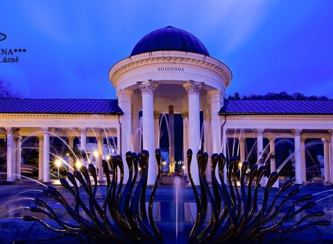 Wellness pobyt v Hoteli Fontána *** Mariánske Lázně s balíčkom relaxačných procedúr.