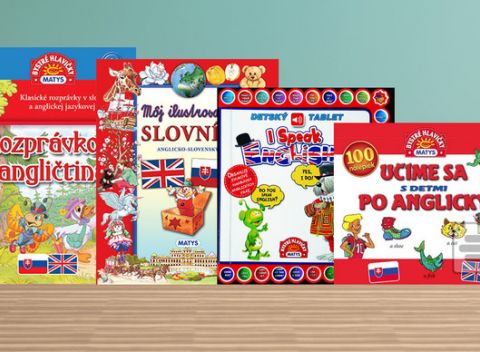 Detské anglické knihy podľa výberu. Naučte svojich drobcov základy angličtiny zábavnou formou.