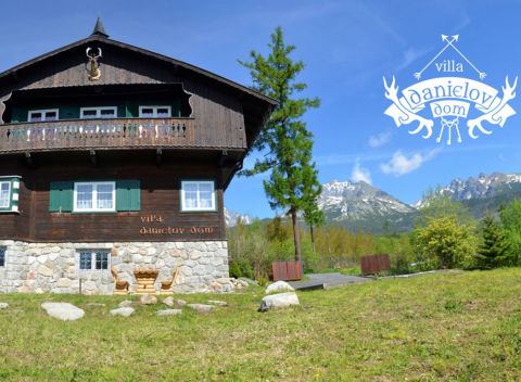 Vysoké Tatry: Rozprávková jar vo Ville Danielov Dom na 3 dní až pre 14 osôb!