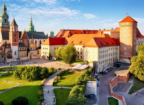 Ubytovanie v centre poľského Krakova v hoteli Armon Residence kúsok od hradu Wawel.