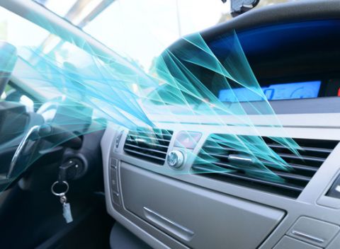 Ozónové čistenie a dezinfekcia klimatizácie + plnenie klimatizácie v A-1.