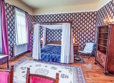 Maďarsko blízko Hévízu v zámockom hoteli Misefa Kastélyszálló s wellness.