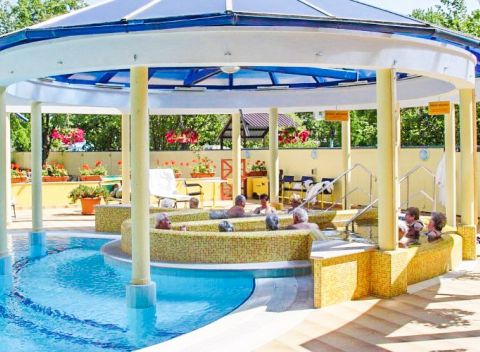 Hajdúszoboszló: Hotel Rudolf *** s neobmedzeným wellness a termálnymi bazénmi.