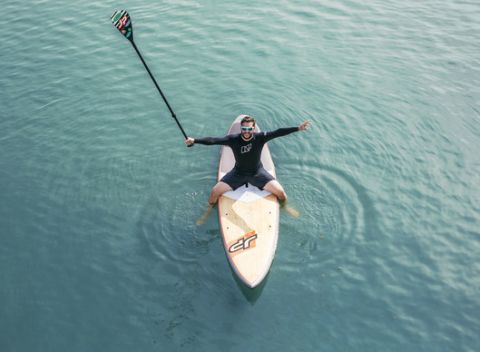 Paddleboarding - intenzívny 3-hodinový kurz či celodenný prenájom na Zlatých pieskoch, na Draždiaku.