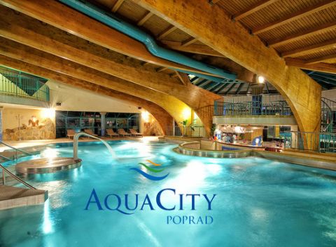 Neobmedzená zábava v AquaCity Poprad s ubytovaním v hoteli Riverside*** len pár krokov od aquaparku.