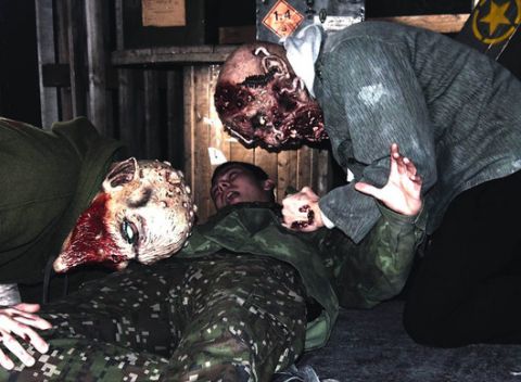 Úniková hra Zombie night s laser tag – zachránite ľudstvo pred monštrami?