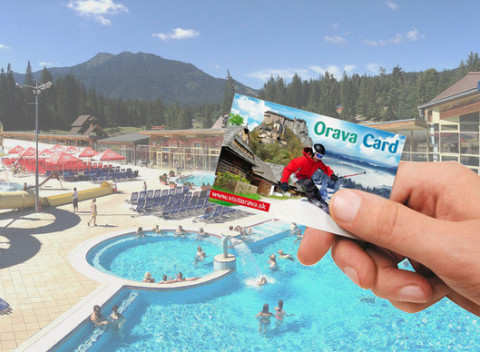 Karta zliav Orava Card pre 1 osobu - na Orave nikdy nebude nuda. Neobmedzená platnosť karty.