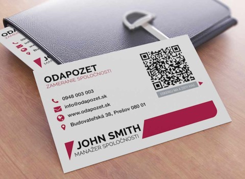 Malá, stručná, ale všade prítomná! Profesionálna tlač vizitiek - 40, 60, 100 ks za výhodnú cenu!