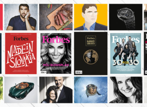 Časopis FORBES: 12 vydaní + digi + 4 špeciály: Made in Slovakia, NEXT, Life, Najbohatší ľudia sveta.