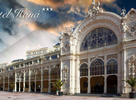 Hotel Haná*** Mariánske Lázně s wellness procedúrami na 3, 4 alebo 6 dní pre dvoch.