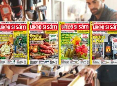 Ročné predplatné časopisu Urob si sám - nový impulz pre každé tvorivé „ja