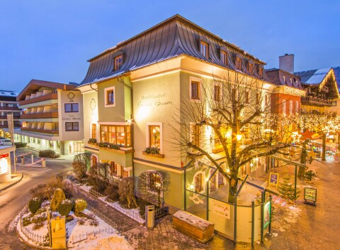 Zell am See pri Zellskom jazere v luxusnom Hoteli Grüner Baum **** s wellness a polpenziou + zľavová karta