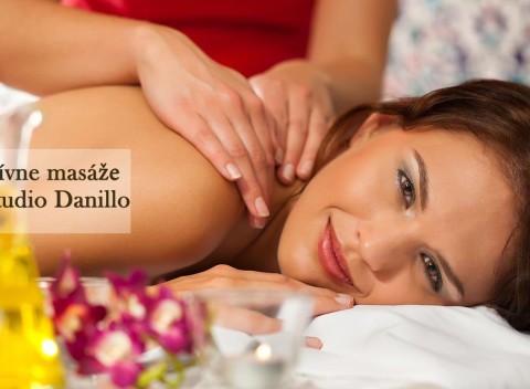 Exkluzívne masáže v Relax Studiu Danillo so zlatým olejom a vyživujúcimi pleťovými maskami.