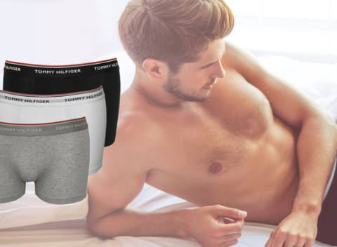 Pánske boxerky Tommy Hilfiger (3 ks v balení). Správna voľba pre každodenné nosenie.