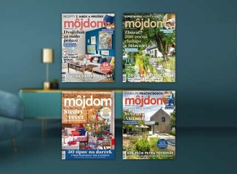 Ročné predplatné časopisu Môj dom - 11x časopis k vám domov