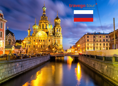 4-dňový poznávací zájazd do Petrohradu - významnej kultúrnej metropoly Ruska. V cene letenka, ubytovanie aj sprievodca.