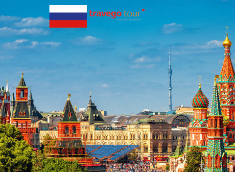 Predĺžený víkend v Moskve s návštevou pamiatok najvýznamnejšej metropoly Ruska, letecká doprava v cene.